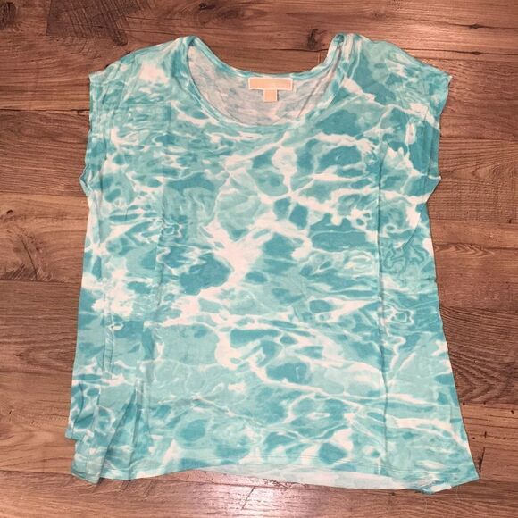 Michael Kors tie dye style Sleeveless front top - Picture 1 of 2